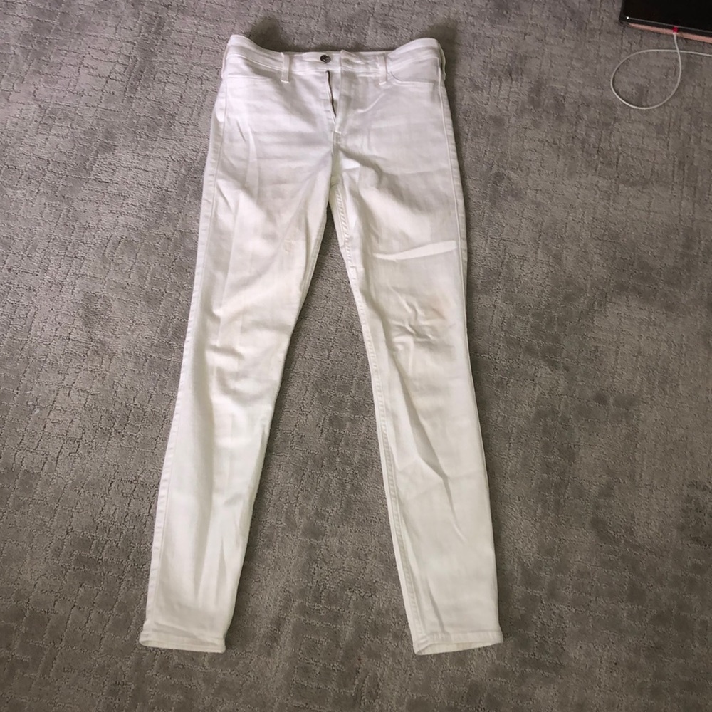 White jeans